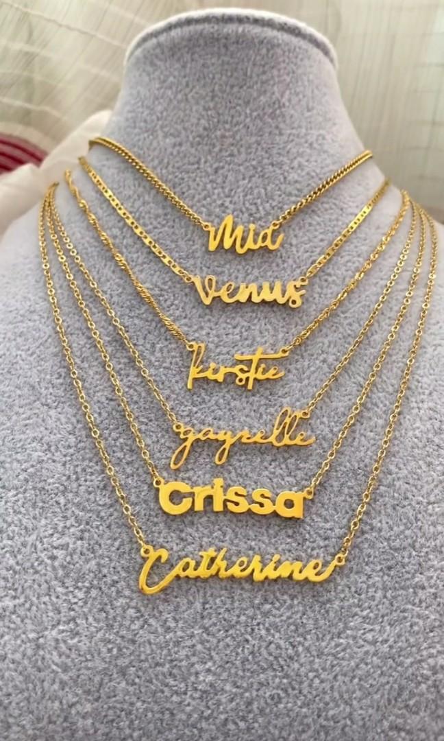 Personalized Necklace, Women's Fashion 