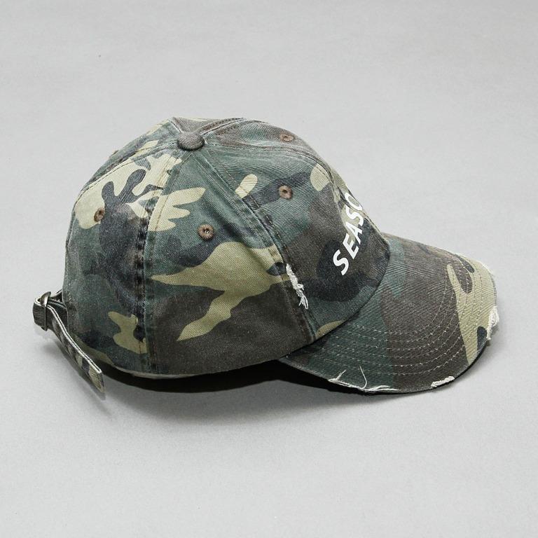 工工】PESOSX Season 2 Camo Cap 迷彩不收邊老帽Yeezy 肯伊威斯特, 他