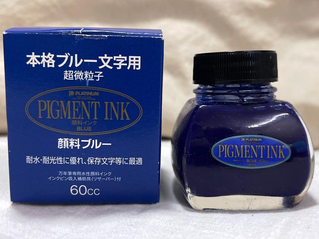 Platinum Blue Pigment fountain pen ink, Hobbies & Toys, Stationery