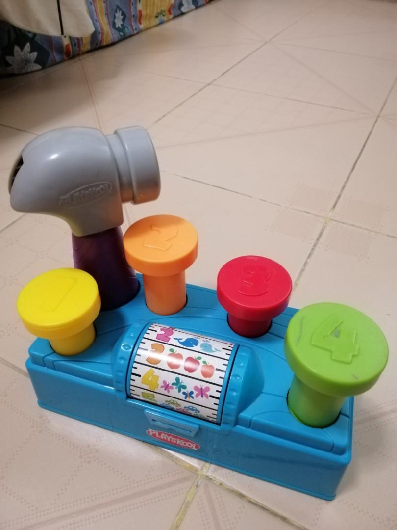 Playskool tap n spin tool bench sale