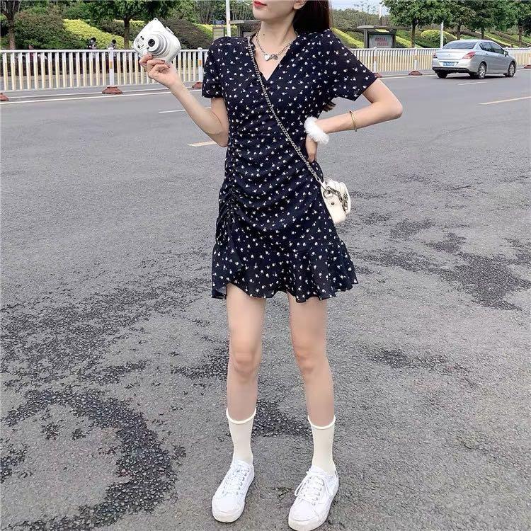 Polka Dot Dress, Women's Fashion
