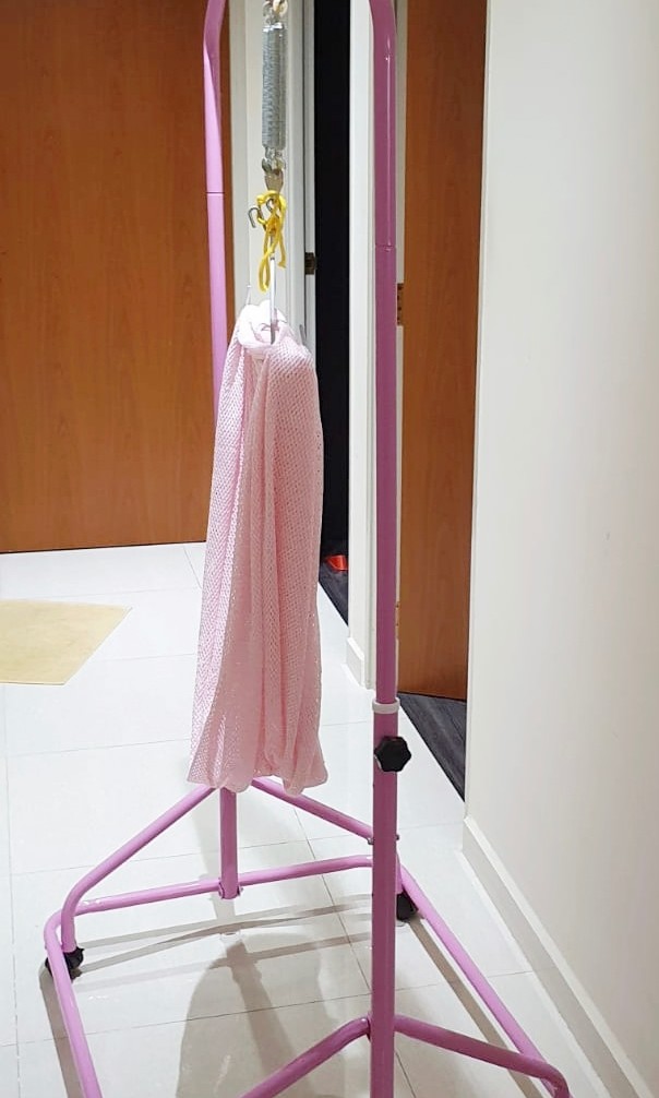 Portable Baby Cradle Stand Rigid and Perfect condition, Babies & Kids