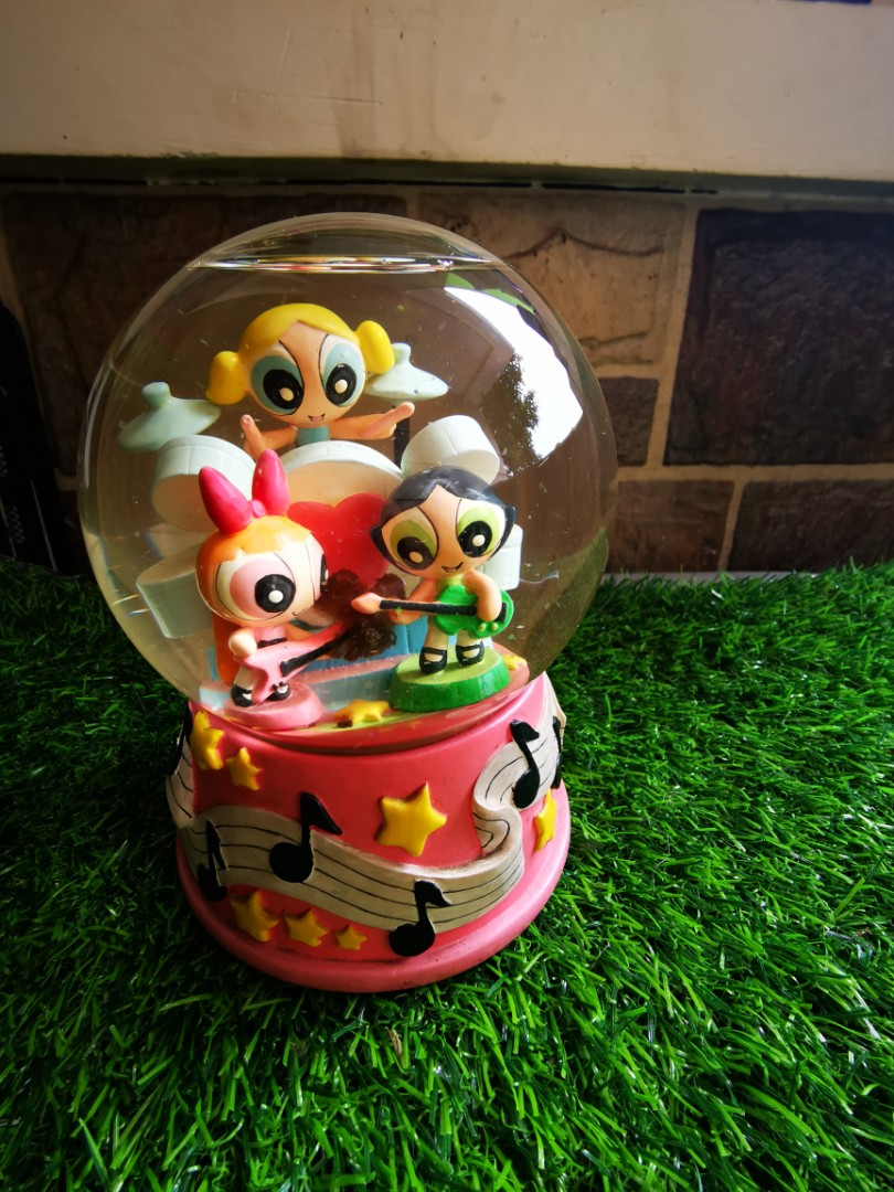 Powerpuff Girls Snow Globe, Hobbies & Toys, Toys & Games on Carousell