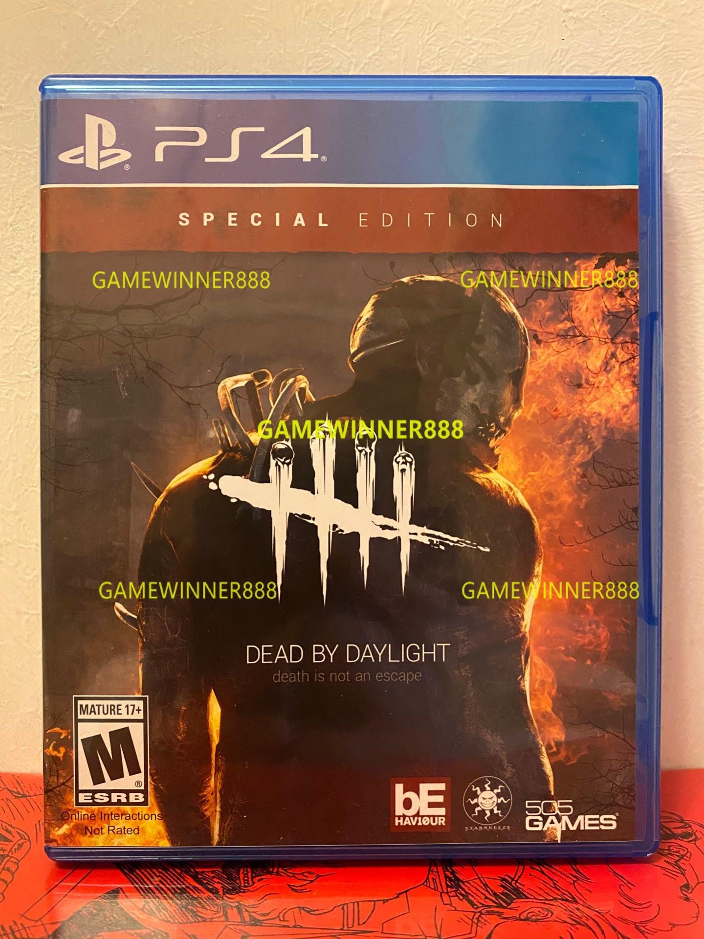 中古二手 Ps4遊戲黎明殺機特別版dead By Daylight Special Edition 美版中英文版 競技生存恐怖類游戲 遊戲機 遊戲機裝飾配件 遊戲禮物卡及帳戶