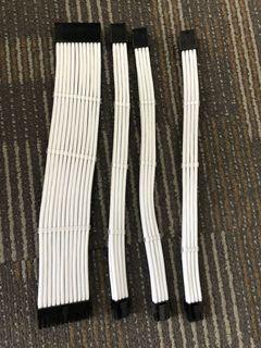 PSU Extension kit Customize Cables White Set