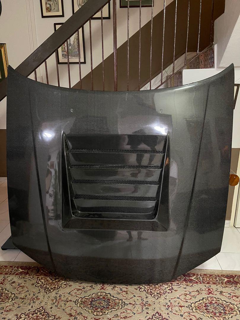 R34 Skyline Z Tune Carbon Fibre Hood Car Accessories Accessories On Carousell