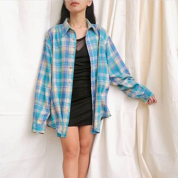Checkered polo discount