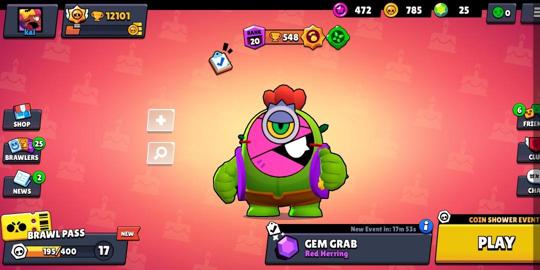 Rare Name With Star Shelly The Og Skin Brawl Stars Account Video Gaming Video Games Others On Carousell - brawl stars video shelly