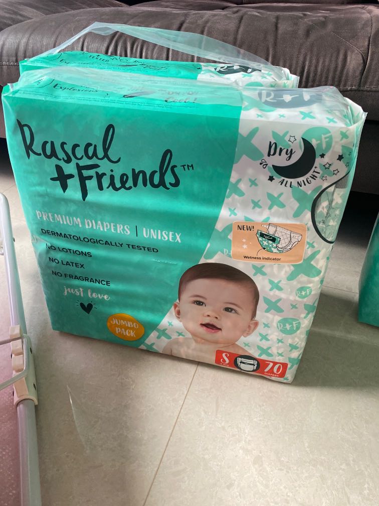 Rascal & Friends S size diaper, Babies & Kids, Bathing & Changing ...