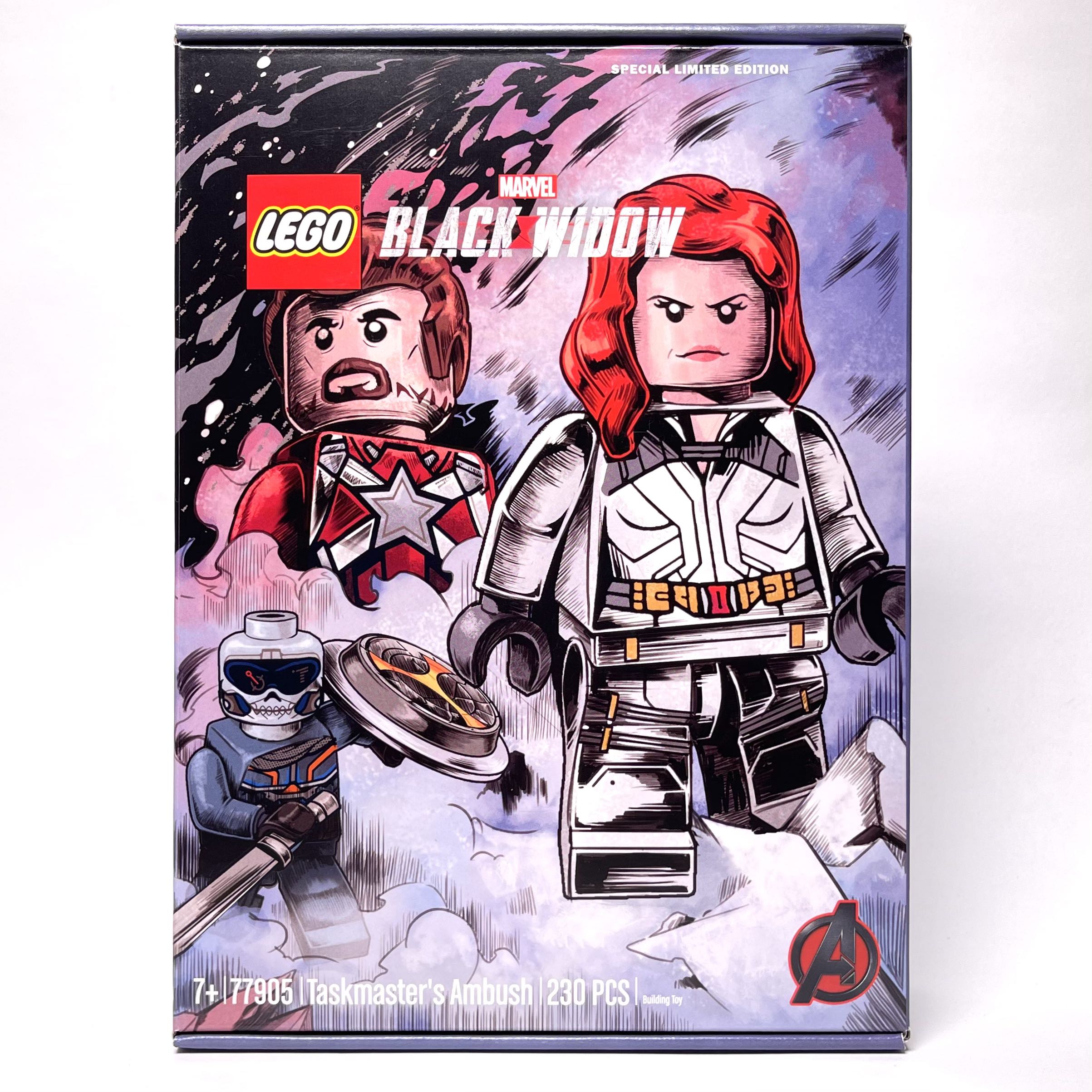 LEGO Limited Edition Marvel Super Heroes 77905 Black Widow - Taskmaster’s  Ambush