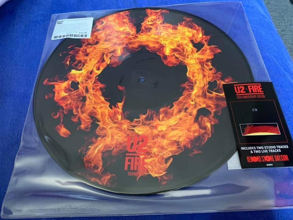 Vinyle U2 - Fire (Picture Disc) (Rsd 2021)