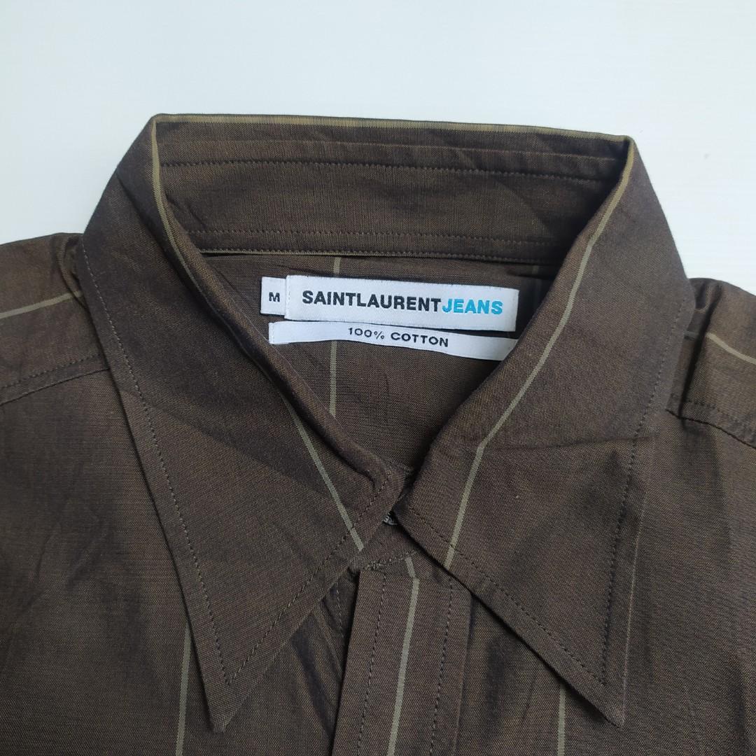 Saint laurent jeans shirt shop