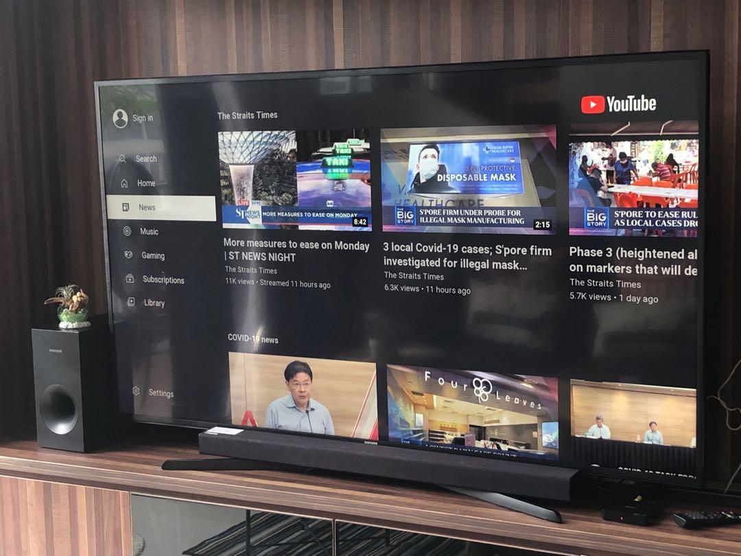 Samsung Series 6 65 6000 Ku Smart 4k Ultra Hd Tv Announcements On Carousell