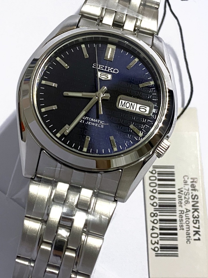 Seiko 5 SNK357/SNK361 K1 Automatic, Men's Fashion, Watches & Accessories,  Watches on Carousell