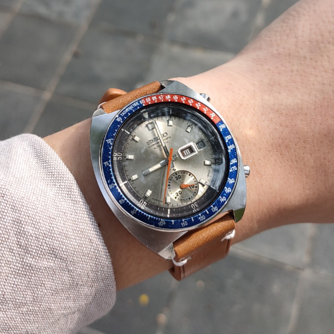 Seiko 6139 silver dial deals