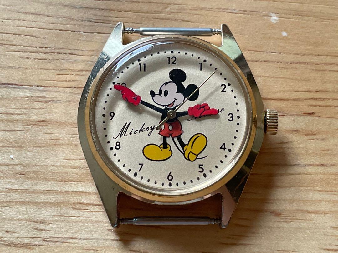 SEIKO Mickey Mouse Watch 米奇精工, 名牌, 手錶- Carousell