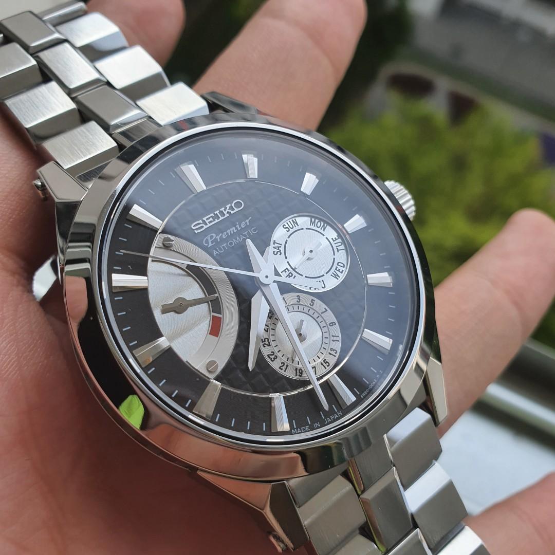 Seiko Premier SPB001j1 SPB001, Luxury, Watches on Carousell