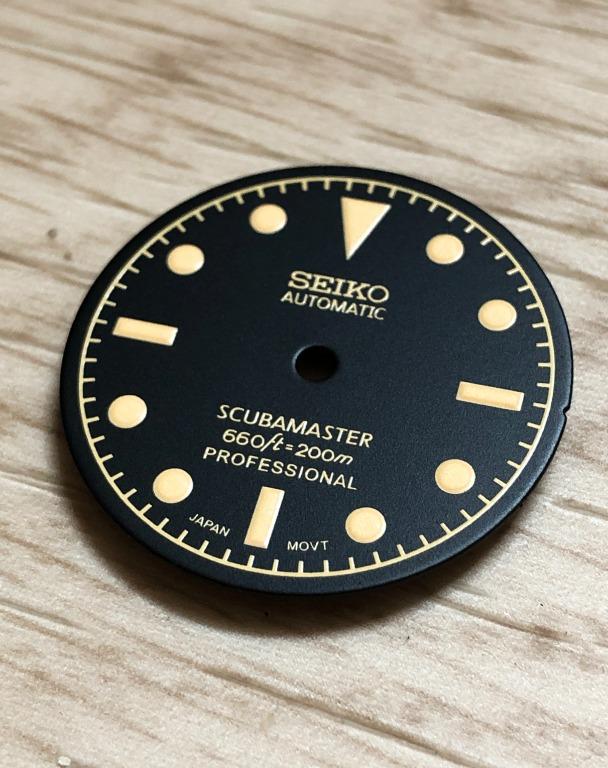 Seiko SCUBAMASTER vintage dial mod part for NH35/NH36/7S26/4R35/6R15  movement, Men's Fashion, Watches & Accessories, Watches on Carousell