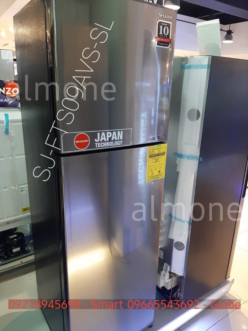 Sharp Two Door Ref (Category: Refrigerators and Freezers) located in Manila. Submitted by almnantnr (Listing ID 1093810593, Image 2). Description: Sharp Inverter 2 Door Ref 7cuft SJ-FTS07AVS-SL - 15300 8cuft SJ-FTSO8AVS-SL - 16990 9cuft SJ-FTS09AVS-SL - 18450 11cuft SJ-FT11AVS-SL - 21390 1 year warranty Parts and Services, with 7 days replacement. WE offer Delivery around Metro Manila We also accept COD (Delivery Charge will be added) For cash tr