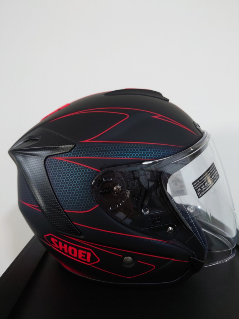 SHOEI J-FORCE4 MODERNO TC-1（RED/BLACK）J-FORCE IV | JET HELMET 