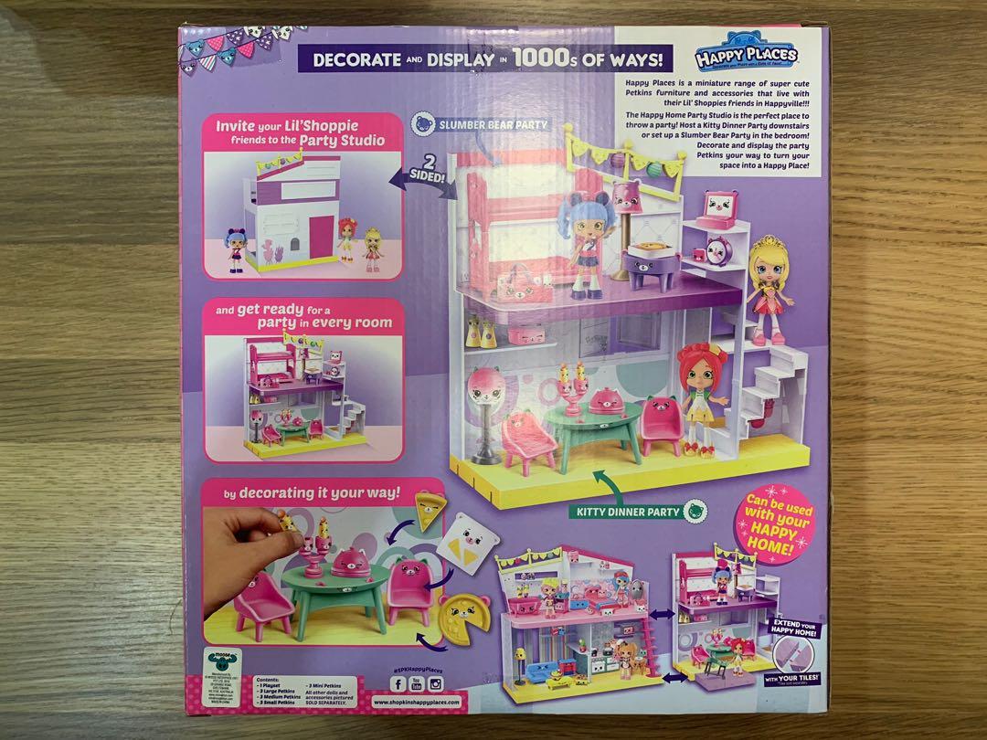 Shopkins Happy Places Happy Home Party Studio Playset