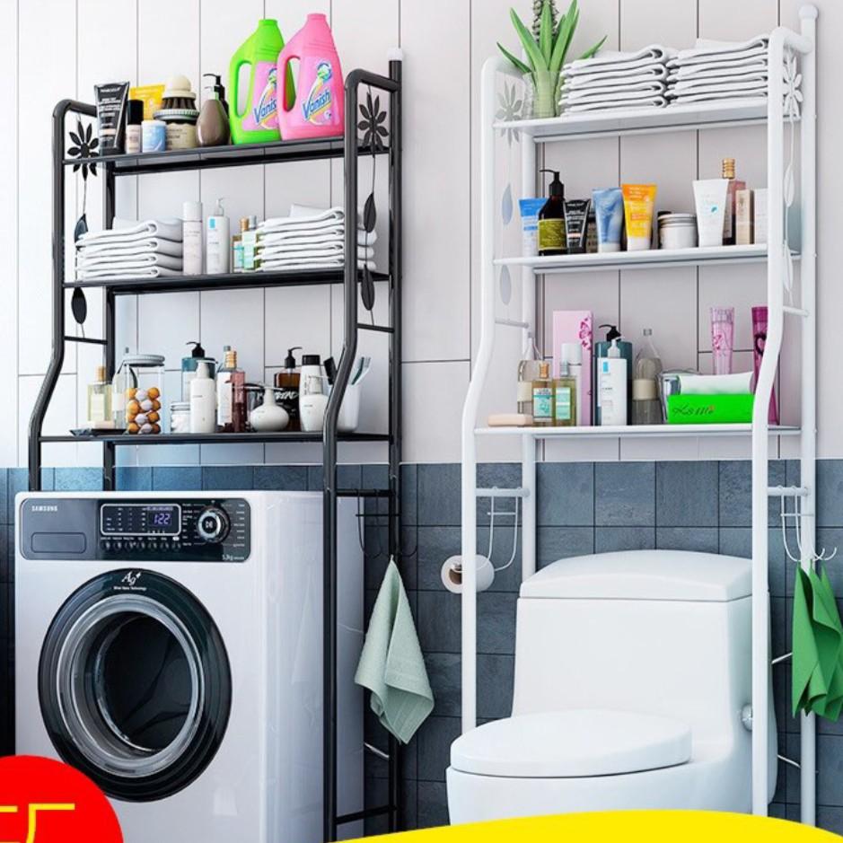 Smart Organizer Bathroom Over Toilet Storage Shelf Rack, Furniture