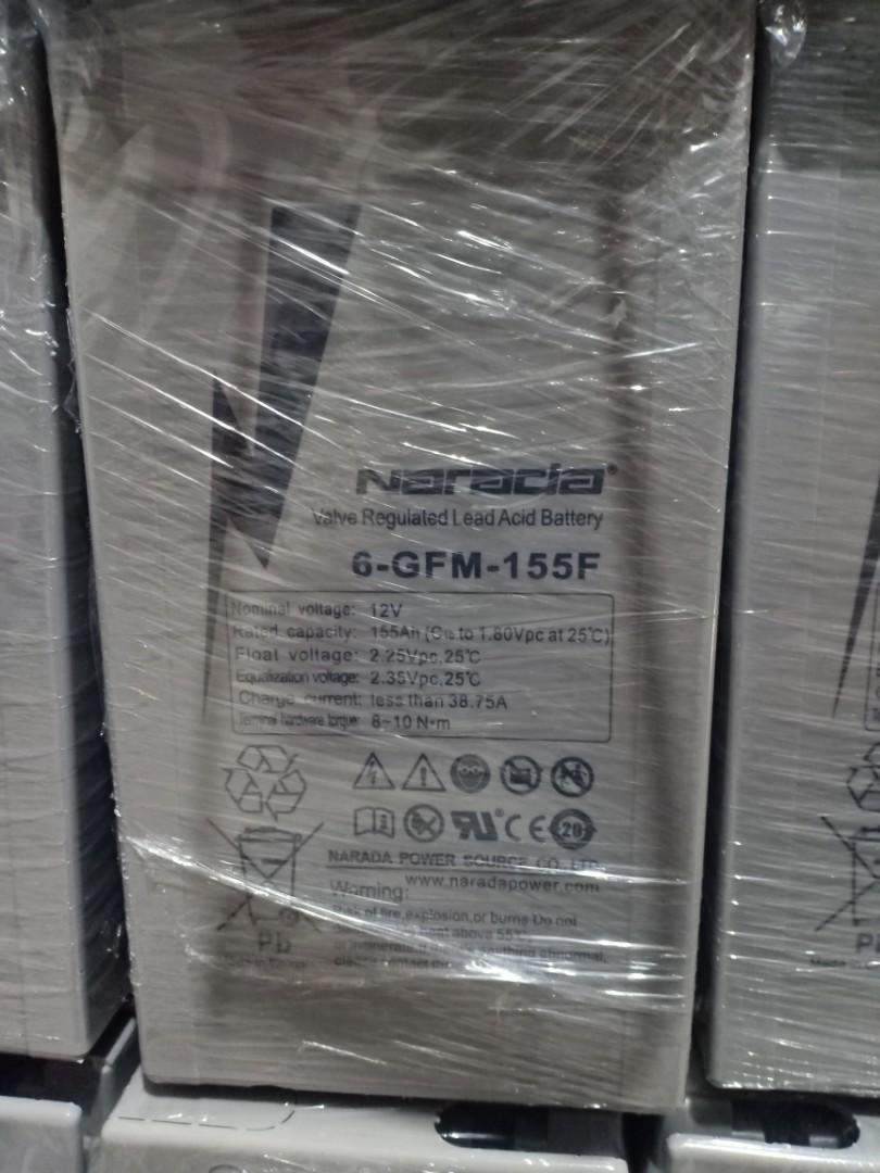 Solar Battery (Category: Other Home Appliances) located in Quezon City. Submitted by neblu (Listing ID 1093679631, Image 3). Description: 12V100ah 12V150ah 12V180ah 12V200ah Shoto 100ah -4,500 Narada 155ah - 6,500 / 180ah- 9,000/ 200ah - 11,000 Sacred Sun Brand New 150ah - 8,000 / 180ah - 9,000 Rocket 150ah - 6,000 / 200ah - 9,500.