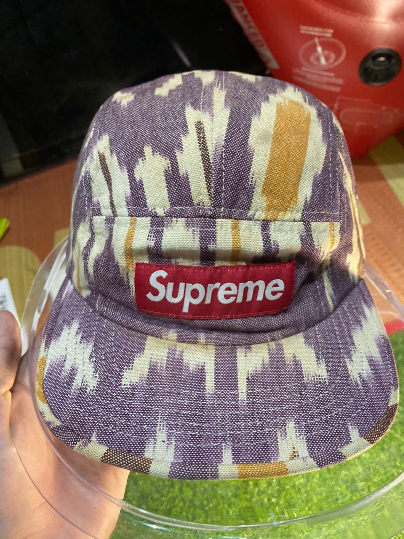 Supreme ikat sales camp cap