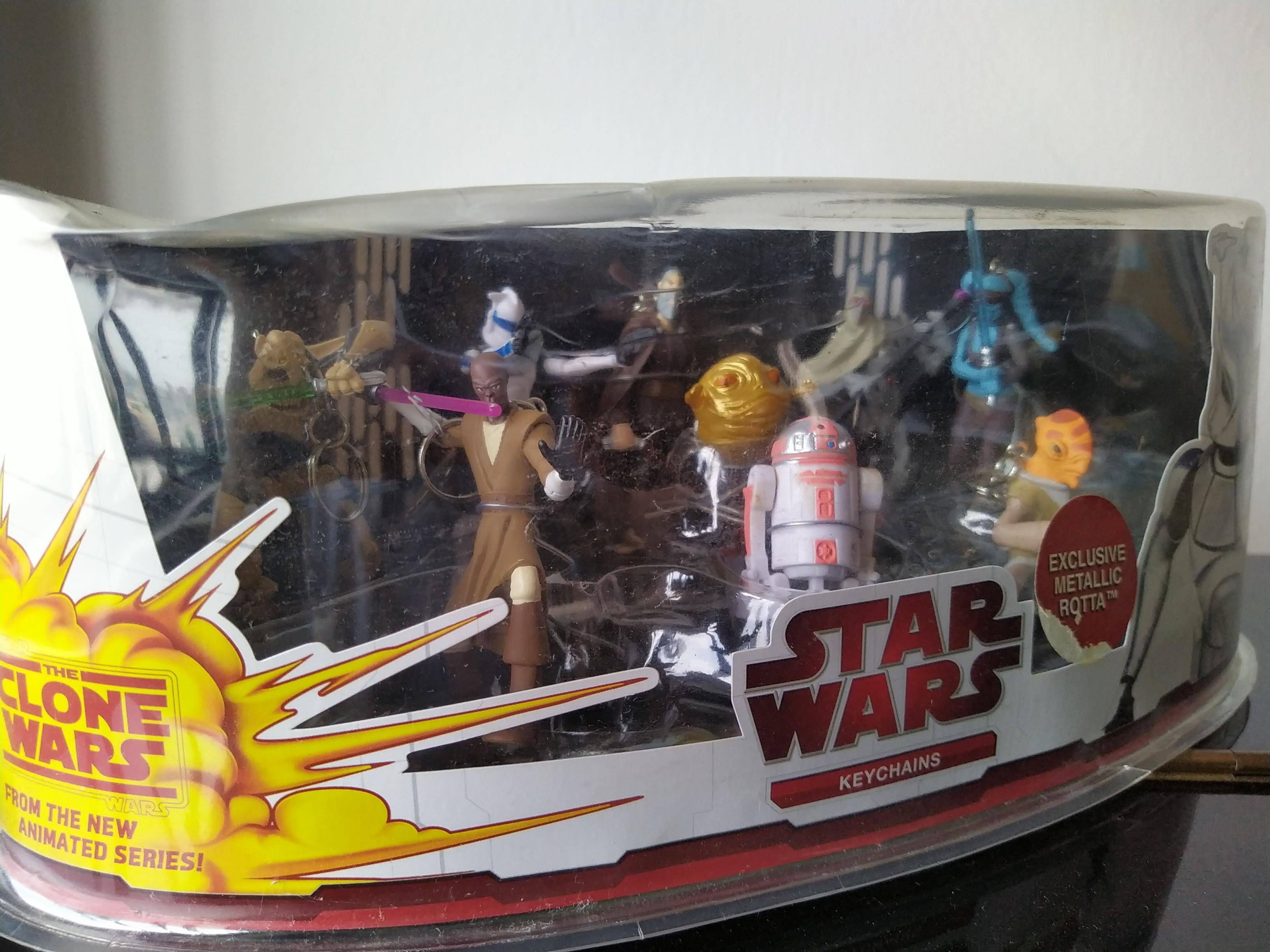 Star Wars Clone Wars Key Chain Collectibles Hobbies Toys