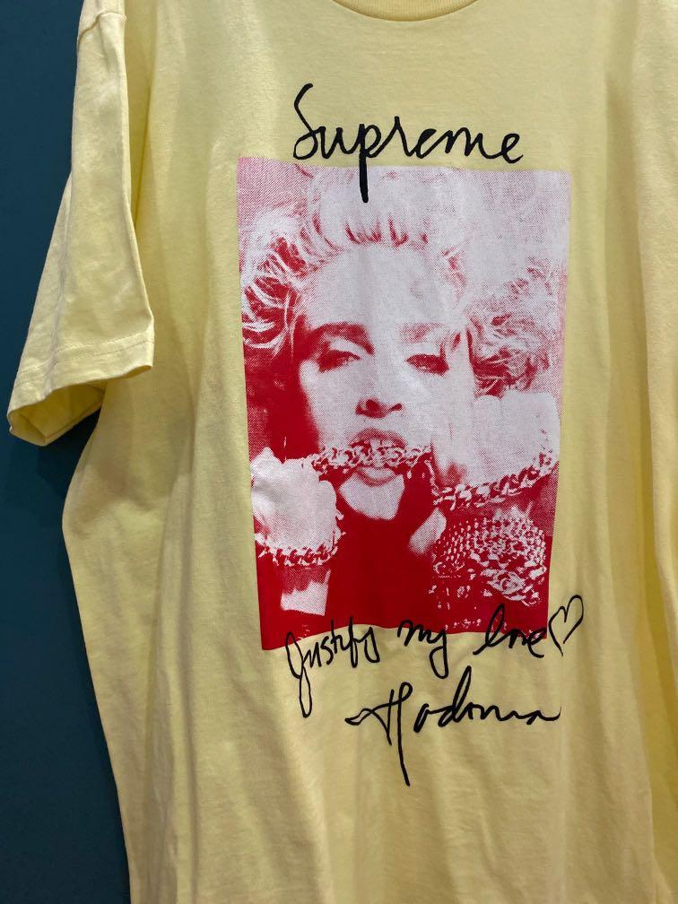 Supreme madonna tee yellow discount