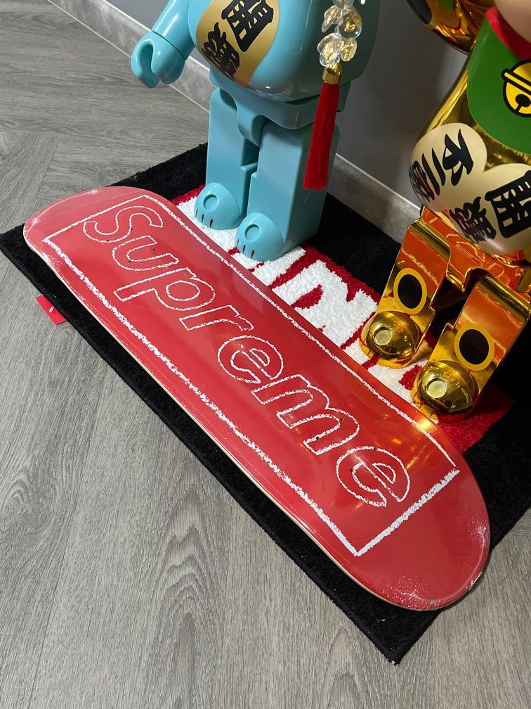 Supreme X Kaws Chalk Logo Skateboard 2021 Hobbies And Toys Toys And Games On Carousell