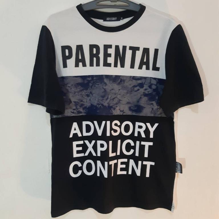 T-Shirt Parental Advisory Explicit Content