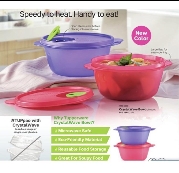 [Tupperware] microwave safe containers, TV & Home Appliances, Kitchen