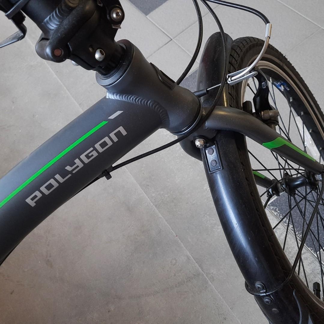 Polygon urbano shop i3 folding bike