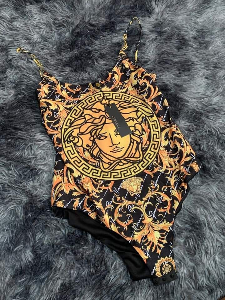 VERSACE Bodysuit NEW!!! , Women's Fashion, Swimwear, Bikinis