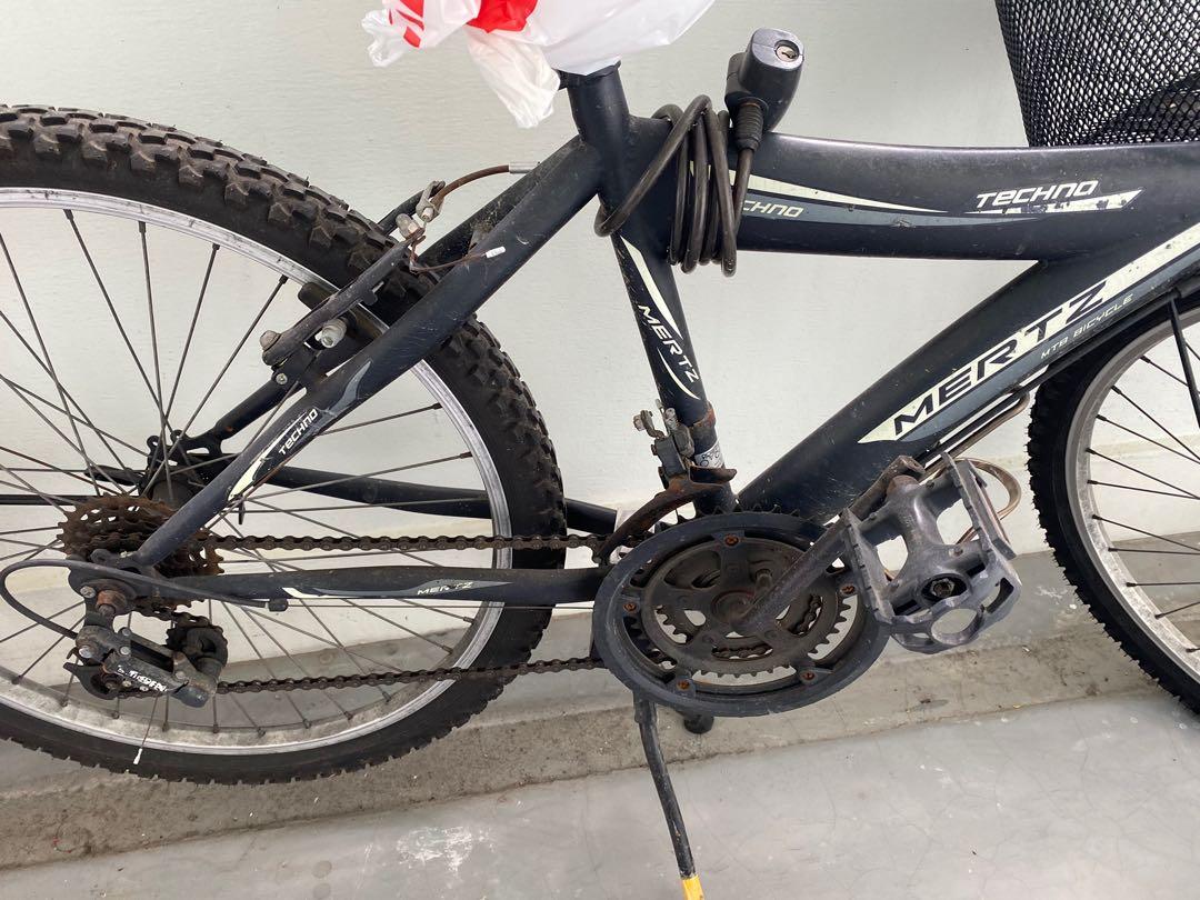 Must go item old but rarely used bicycle