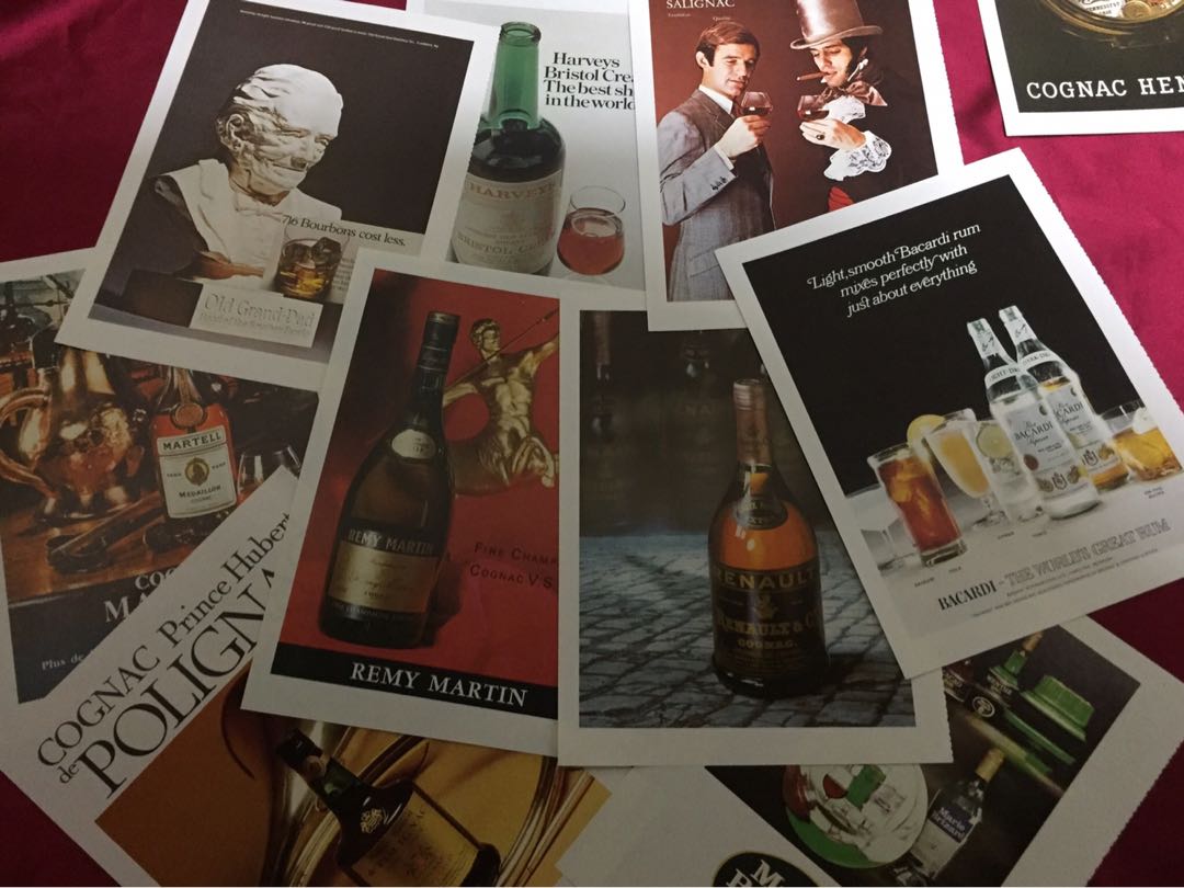 Vintage 1970s Whisky Wines  Spirits Ads Adverts Collectible, Hobbies   Toys, Collectibles  Memorabilia, Vintage Collectibles on Carousell