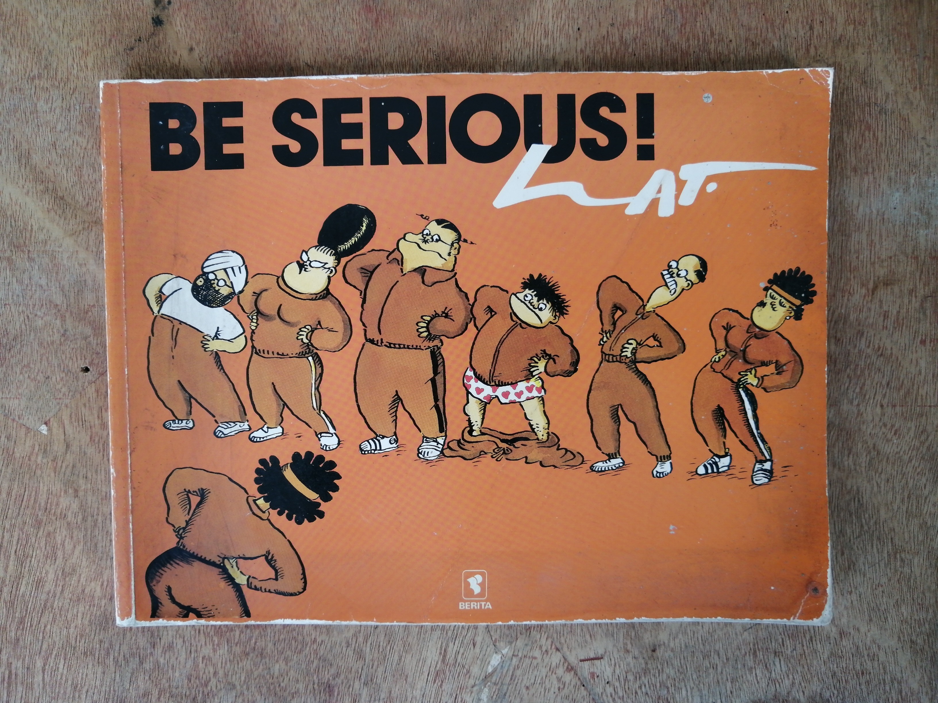 Vintage Be Serious Lat comic book 1992 First Edition, Hobbies & Toys ...