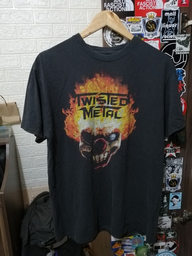 Vintage twisted metal shirt clearance