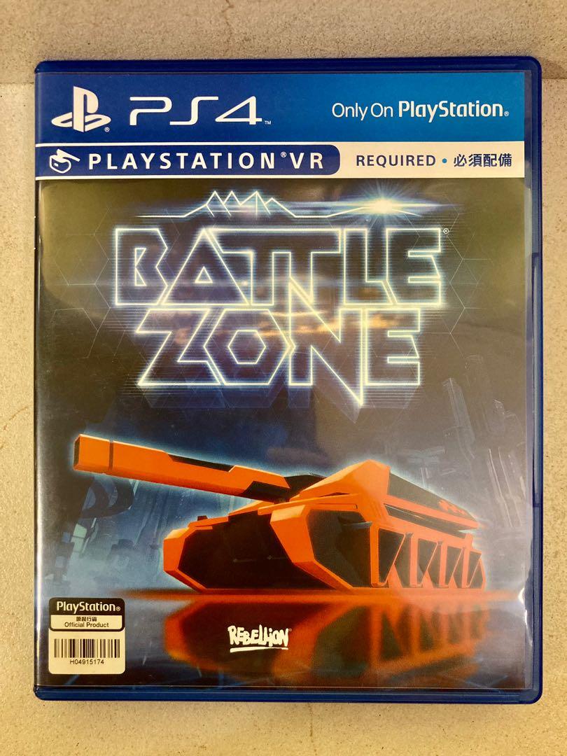 特價special Offer Vr Only On Playstation English Chinese Korea Version 中英韓文版本 中古美品play Station Ps4 X Rebellion Battle Zone 戰車動作射擊遊戲 99 New 當年購入後只使用了