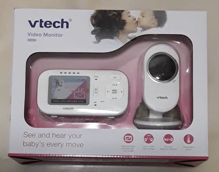 Vtech Sealed Baby Monitor Vm3 Babies Kids Baby Monitors On Carousell