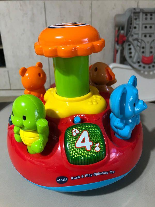 Vtech Spinning Top, Babies & Kids, Infant Playtime on Carousell
