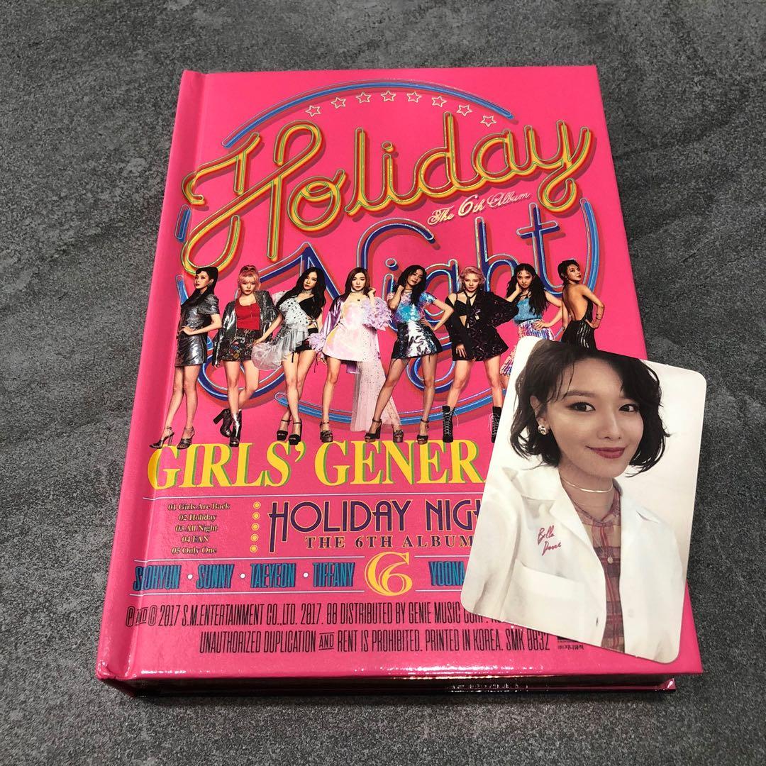 Wts Girls Generation Holiday Night Album K Wave On Carousell