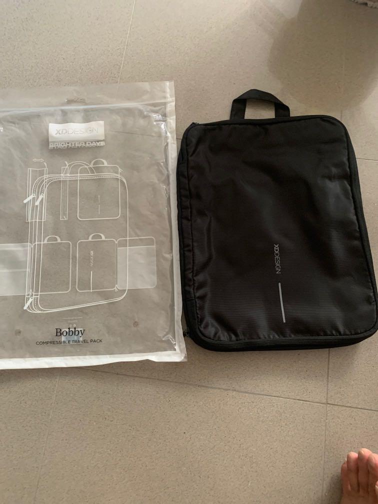 XD Design Bobby compressible travel pack Men s Fashion Bags Sling Bags on Carousell
