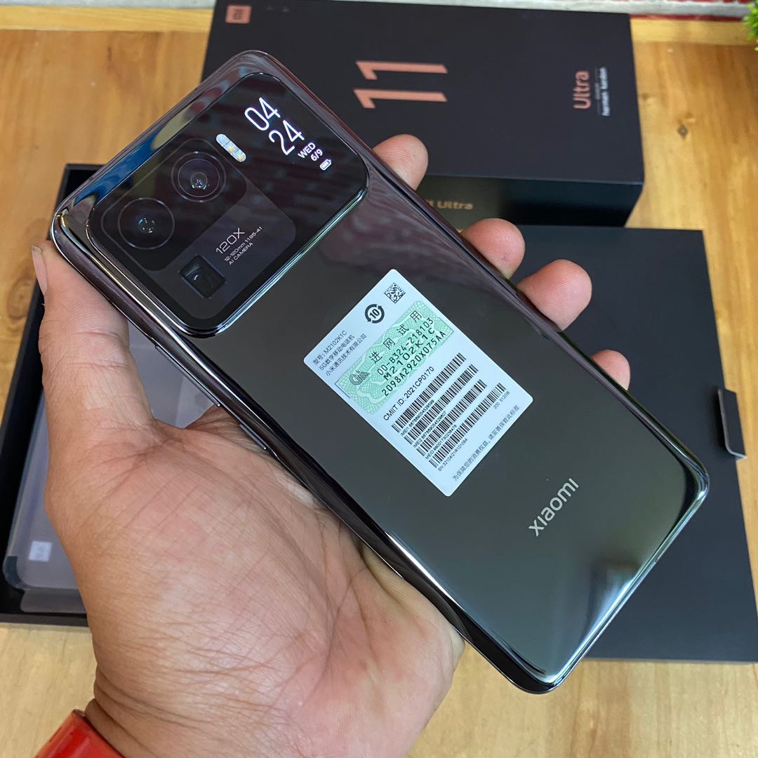 xiaomi mi11 ultra 黒 12+512G 中国版 Xiaomi Mi 11 Ultra 5G Smartphone Android 11 Octa Core Global