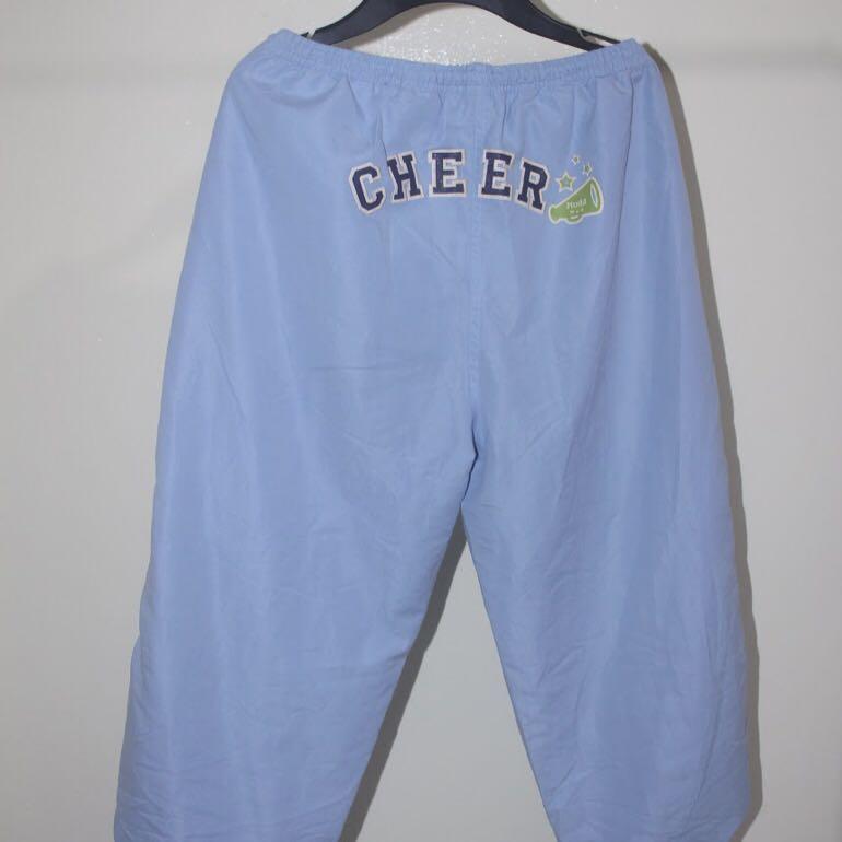 y2k baggy baby blue bottoms, Women's Fashion, Bottoms, Other Bottoms on