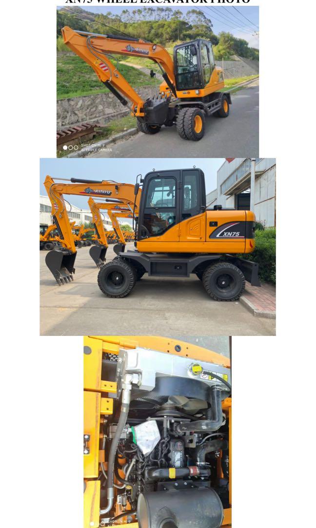 Yanmar Wheel Type Excavator 7500kg (Category: Industrial Equipment) located in Cabiao. Submitted by agrimac (Listing ID 1093893074, Image 2). Description: Yanmar wheel excavator 7500 kg Not Mttc, yama, mansan, komatsu, lonking, liugong CAN BE AVAILED THRU FINANCING! HUGE DISCOUNT IF WILL ORDER 3 UNITS! EFFICIENT! CHEAP! Contact us: 09238976025 09178014242 09173267335 - WITH: After Sales Support - WARRANTY: 1 Year Parts & Services We accept Bank F