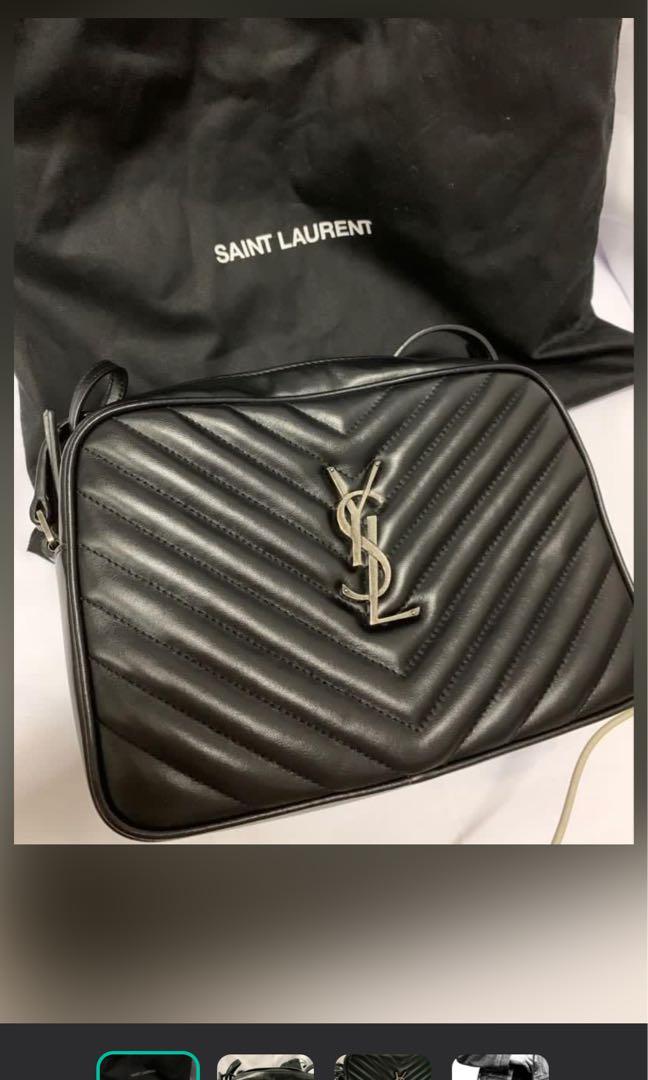 Ysl camera bag silver deals