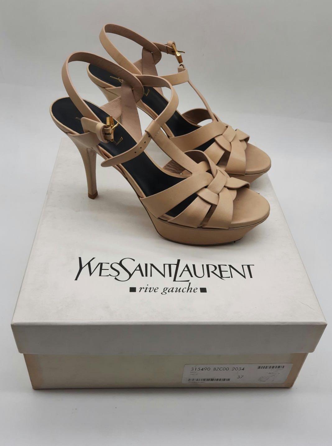 Ysl tribute low heel sale top