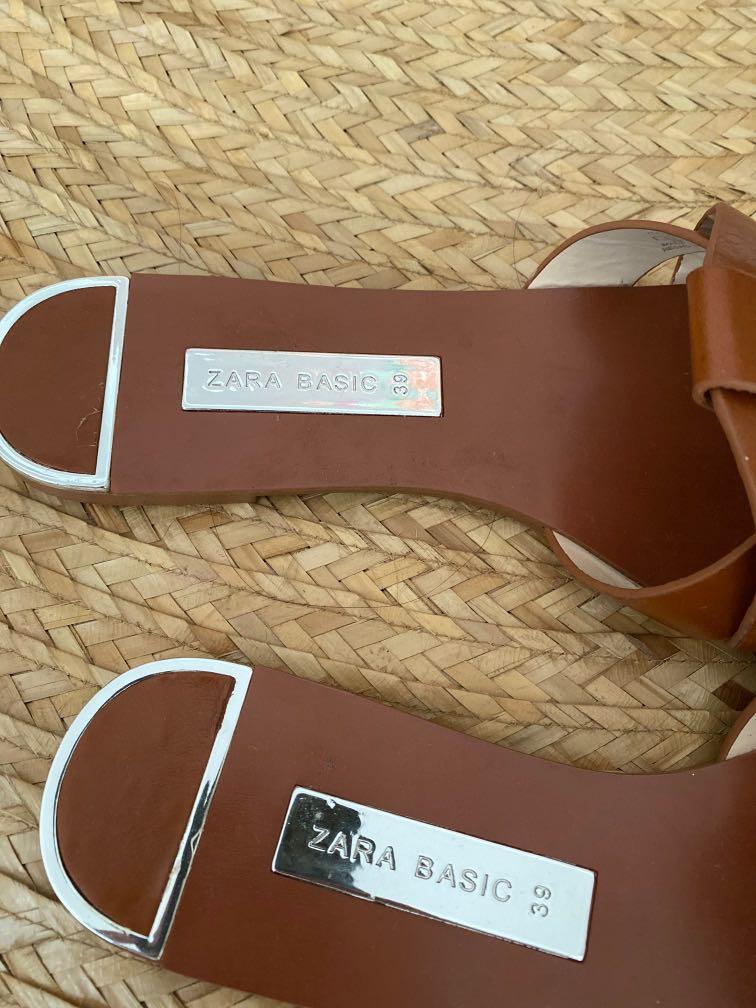 Zara brown flats (Category: Flats & Sandals) located in Cebu City. Submitted by user7259 (Listing ID 1093693555, Image 3). Description: Used once for an event.